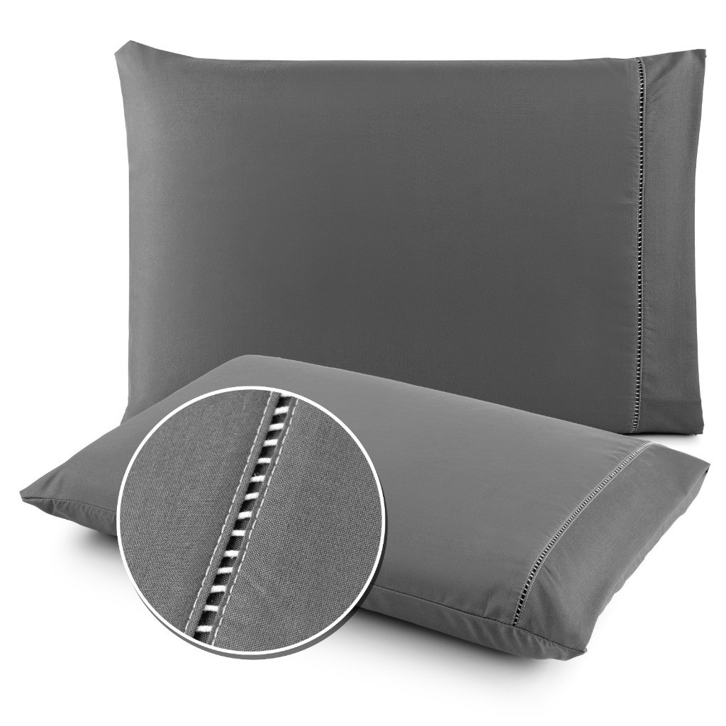 Fronhas Micropercal 400 Fios – Combos 2 a 10 Unidades Conforto e Qualidade - LAURINHA DÉCOR