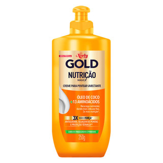 Creme Para Pentear Niely Gold Nutrição Óleo De Coco + 13 Aminoácidos 250g em Oferta na Shopee