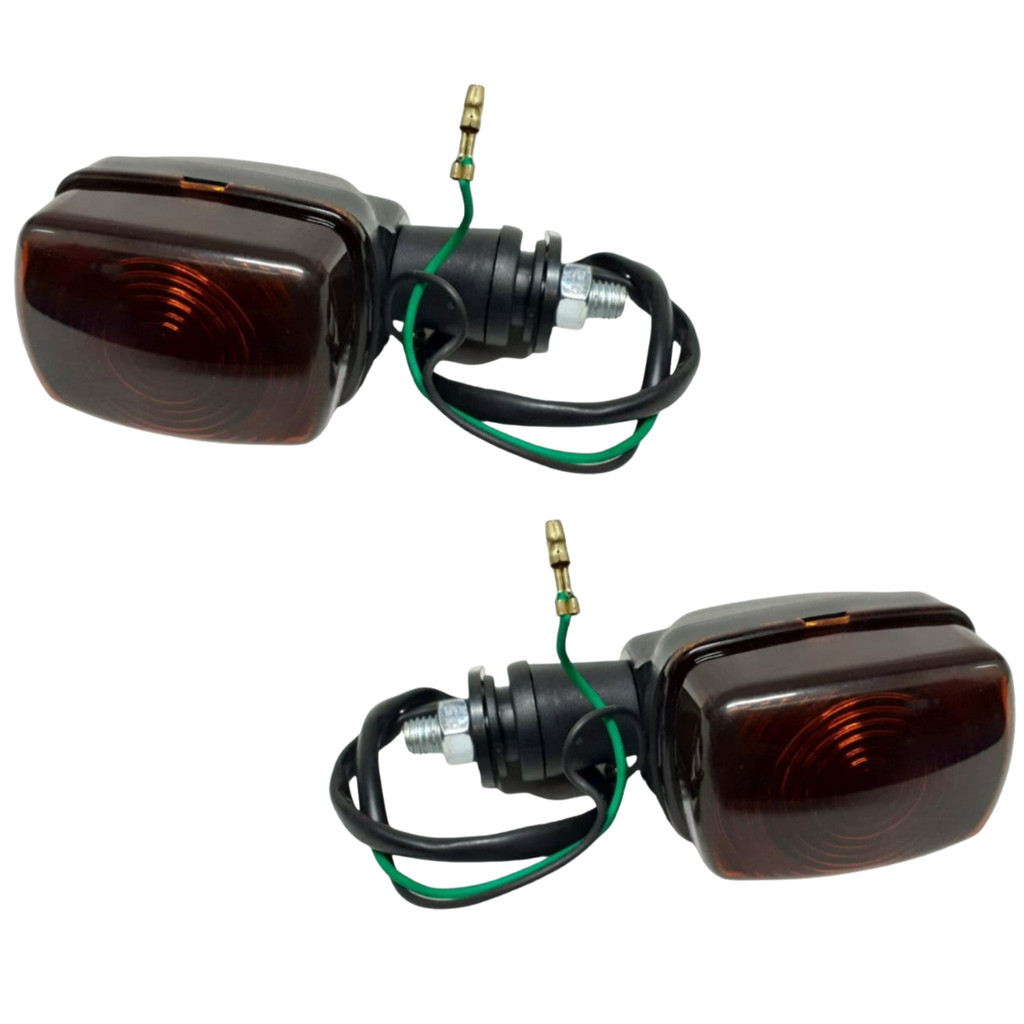 KIT 2 Pisca Seta Yamaha YBR 125 04/08 - XTZ 125 03/08 - AMBAR em Oferta na Shopee