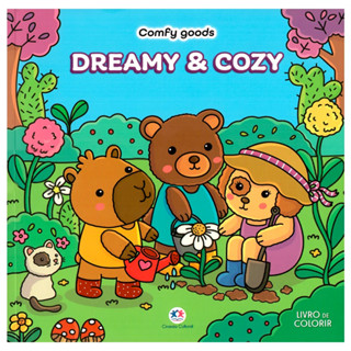 Livro Comfy Goods | Dreamy & Cozy | Livro de Colorir em Oferta na Shopee