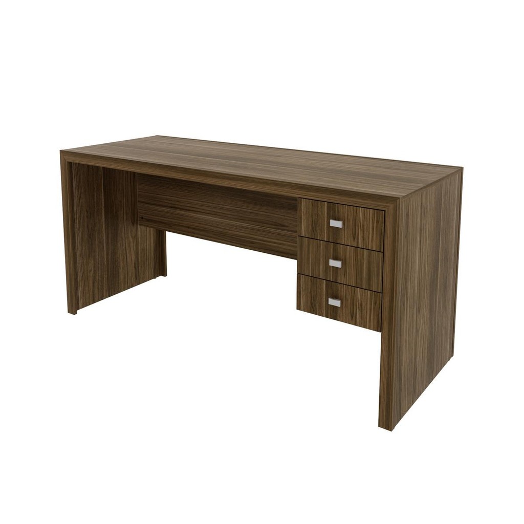 Escrivaninha Multimóveis CR25023 Nogal em Oferta na Shopee