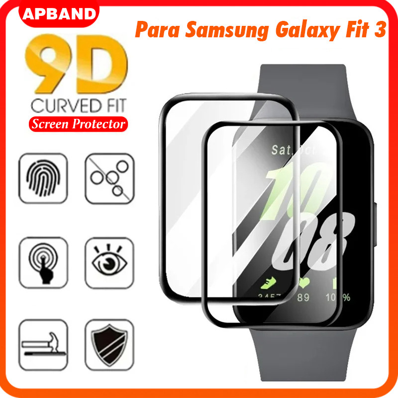 Película Protetora Vidro De Para Relógio Smartwatch Samsung Fit 3 Para Samsung Galaxy Watch Fit 3