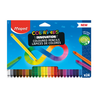 Kit Com 02 Lapìs de Cor Mágico Infinito Com Ponta Fina 24 Cores - MAPED em Oferta na Shopee