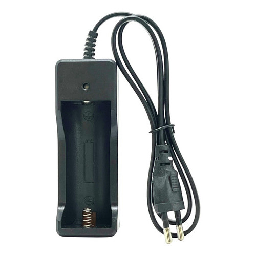 Carregador Rápido  MOLA Bateria 26650 18650 Lanterna T9 X900 T2 Com Led De Indicação De Carga