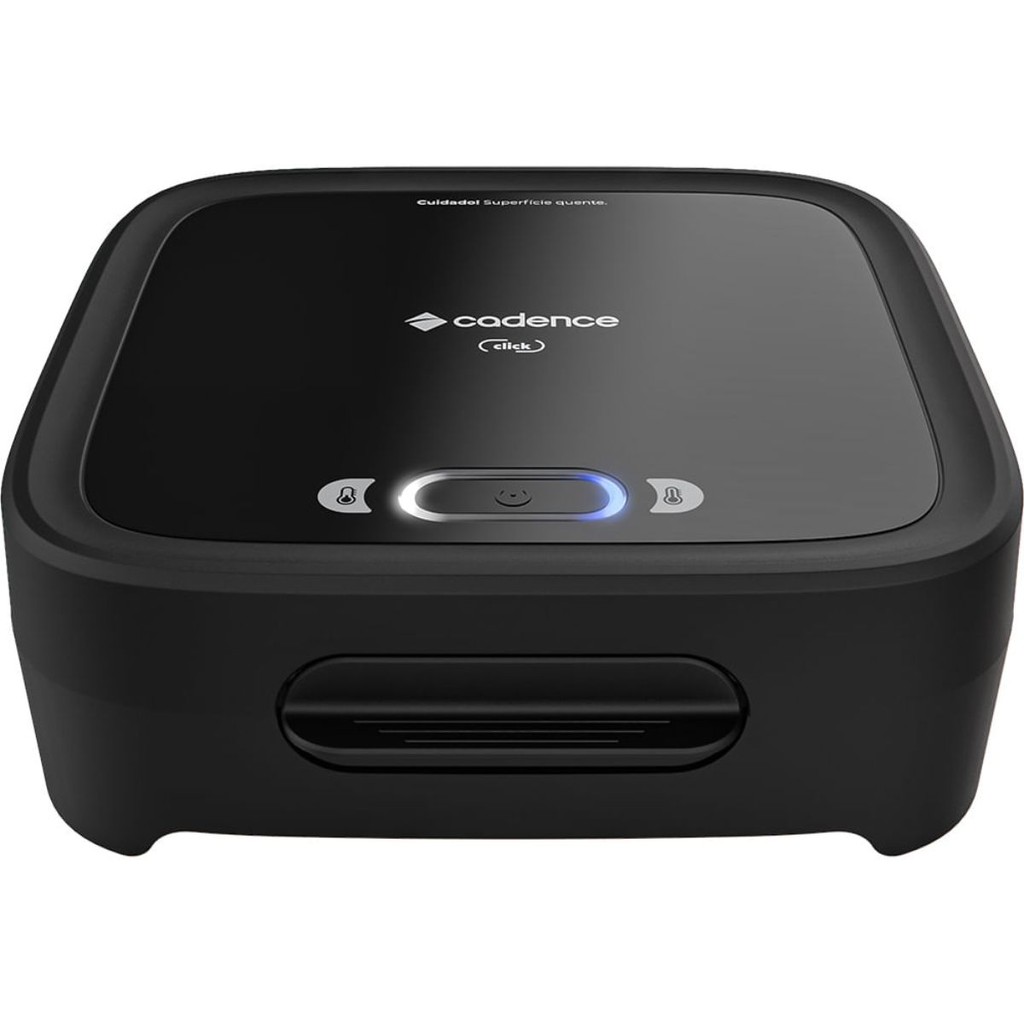 Sanduicheira Grill  Cadence Click Chapa Misteira Hambúrguer 750W 110V com Botão Liga Desliga SAN400 em Oferta na Shopee