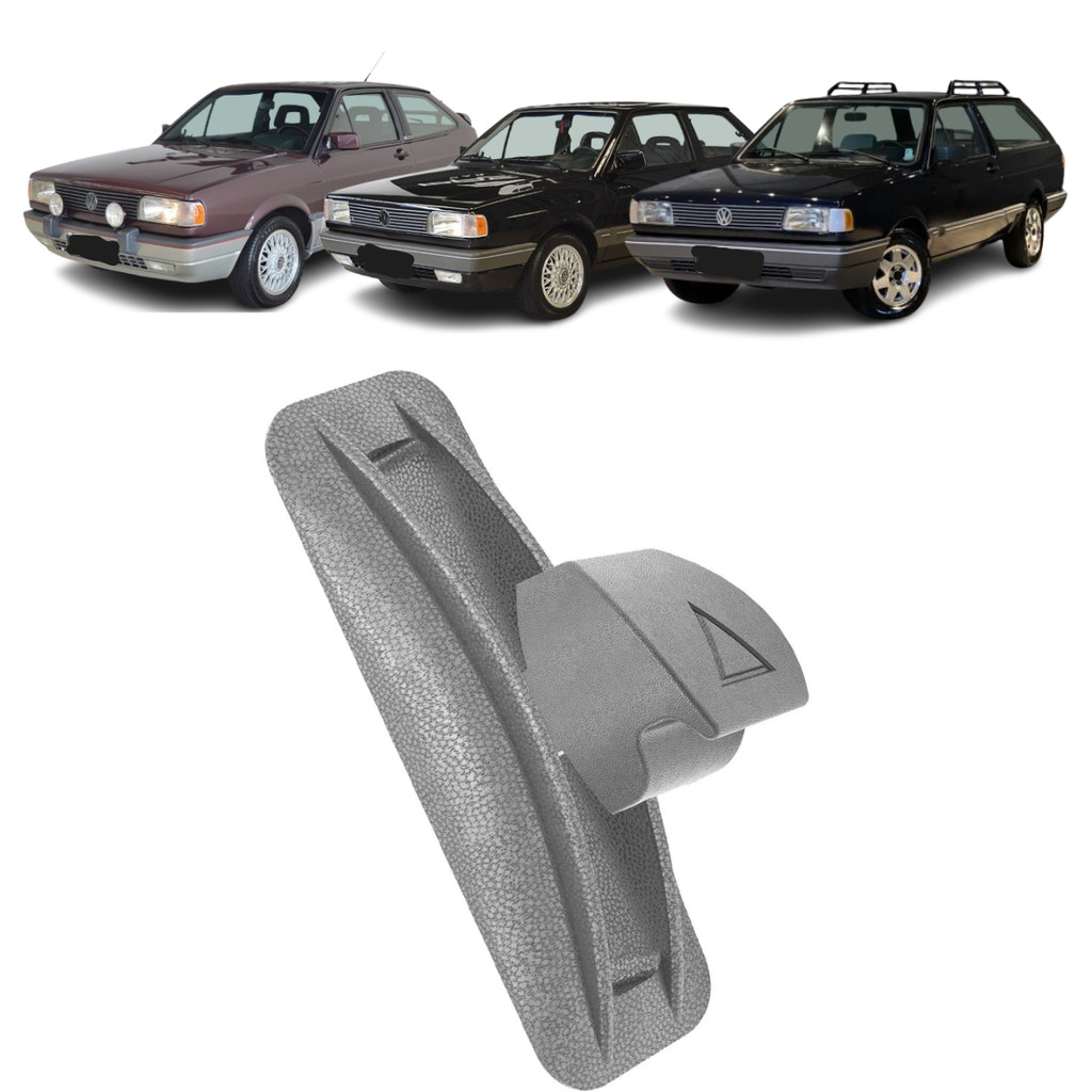 KIT FIXADOR ALAVANCA SEM ARREMATE BANCO GOL VOYAGE PARATI SAVEIRO 1980 1981 1982 1983 1984 1985 ATÉ 1994 SEM TRAVA CINZA