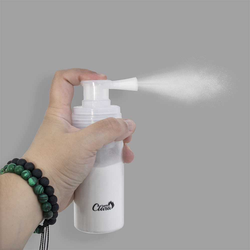 Frasco Pulverizador De Talco Para Barbeiro 170 ml