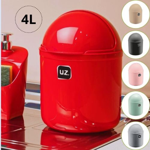Lixeira De Pia Flip UZ 4L em Oferta na Shopee