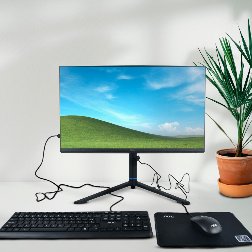 Computador All In One Intel i5 16GB SSD 512GB 23,8 Full HD HDMI USB DDR4