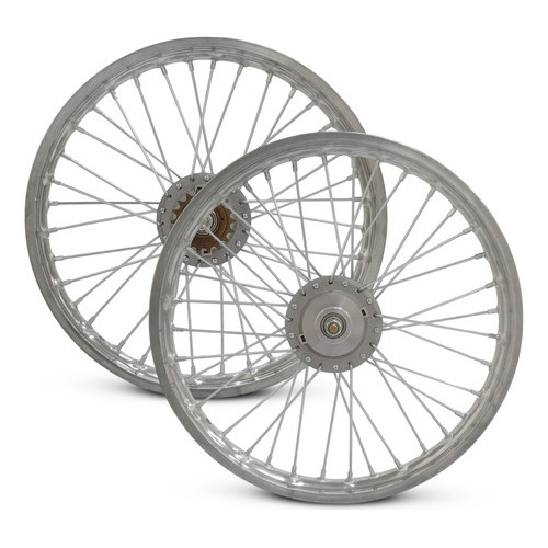 Roda Traseira E Dianteira Aro 17 Mobilete E Bikelete