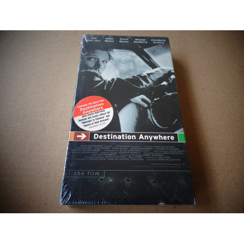 Vídeo Vhs Bon Jovi - Destination Anywhere ( Lacrado)