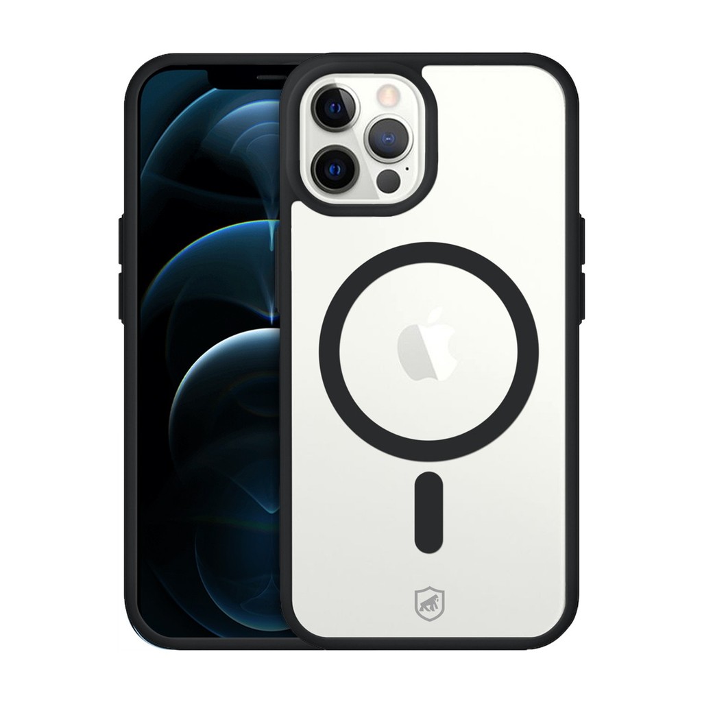 Capa  Case Capinha Gshield MagSafe Preta para iPhone 13 14 15 16  Plus Pro Max - Carregamento Rápido em Oferta na Shopee