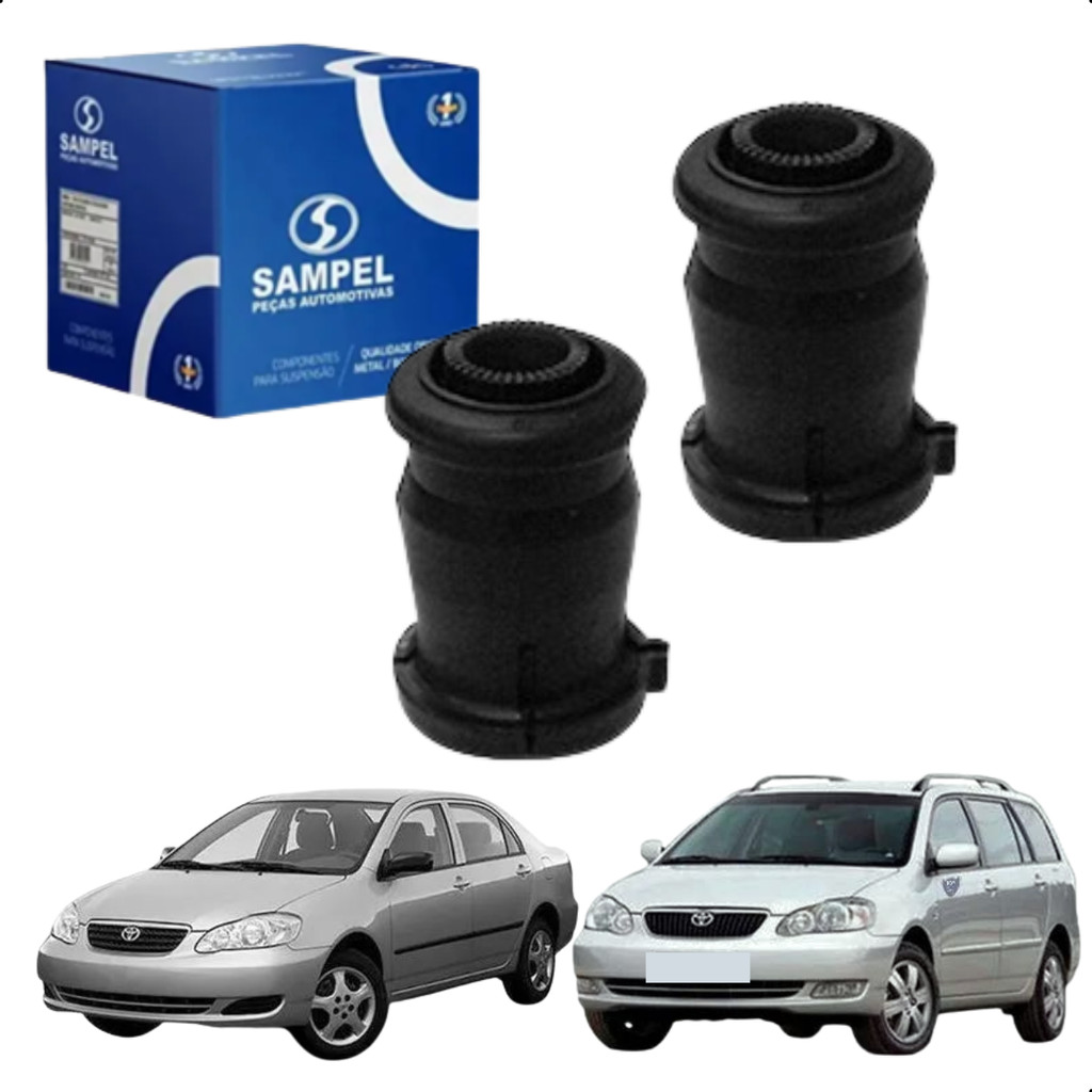 Par Bucha Dianteira Bandeja Corolla e Fielder 2003 até 2019
