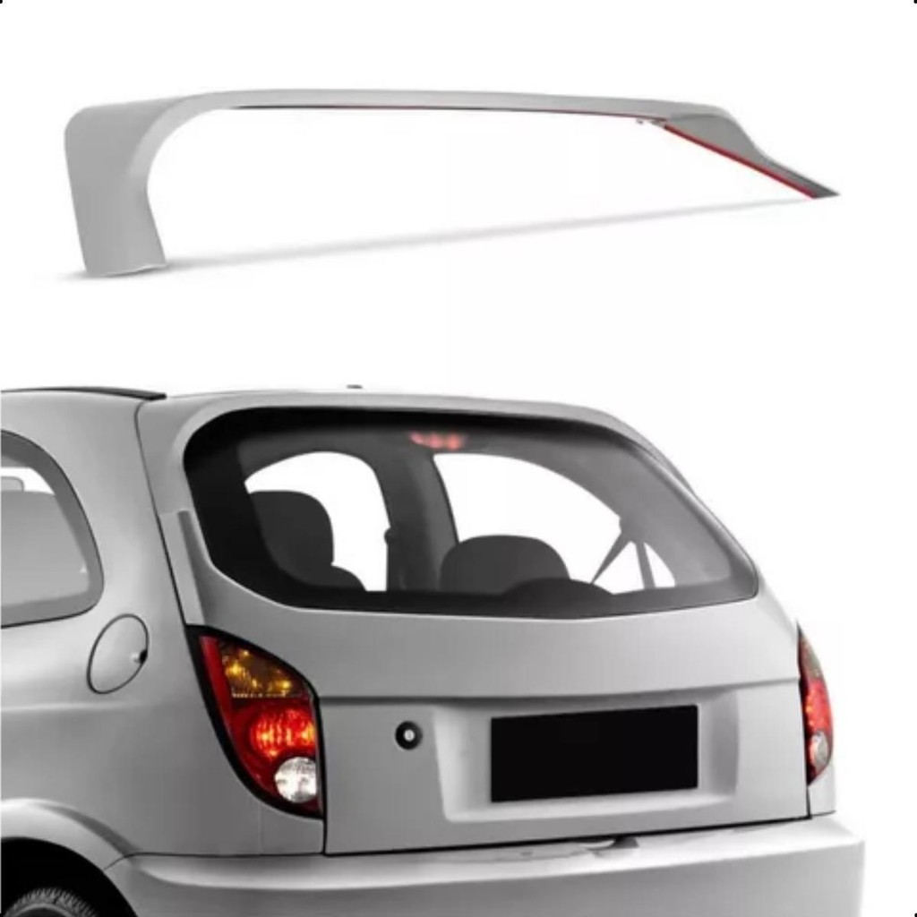 Aerofólio Prata TG Poli Celta 03303 em Oferta na Shopee