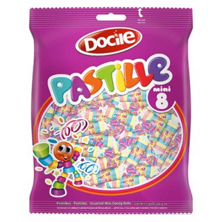 Pastilha de Frutas Mini 8 com 100 pacotes - Docile em Oferta na Shopee