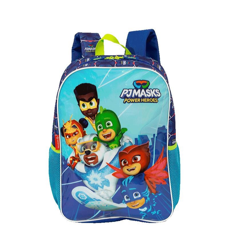 Mochila Grande PJ Masks Power Heroes - Colorido em Oferta na Shopee