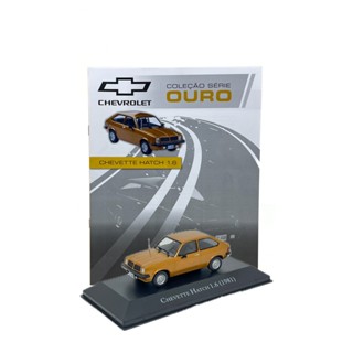 Coleção Chevrolet Série Ouro: Miniatura Chevette Hatch 1.6 (1981) - Escala 1:43 - Edição 17 em Oferta na Shopee