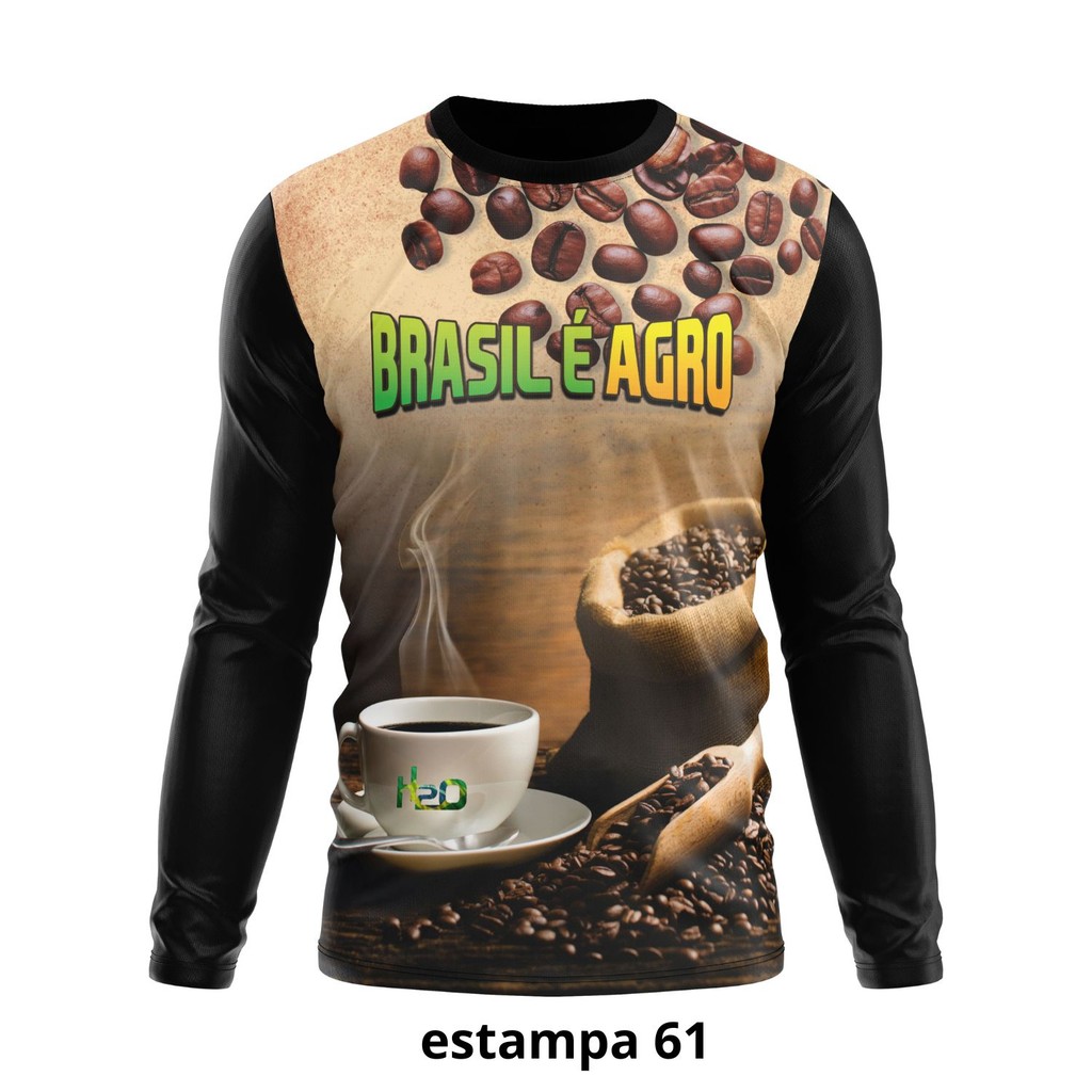 Camiseta UV Agro Rural – Masculina e Feminina com Proteção Solar em Oferta na Shopee