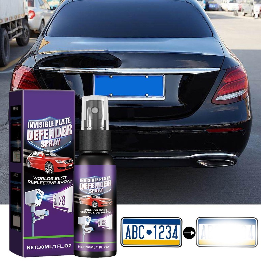 Número Da Placa De Licença Do Carro Spray Hider 30ml De Proteção Painel Escondido Para Caminhões RVs kernabr em Oferta na Shopee