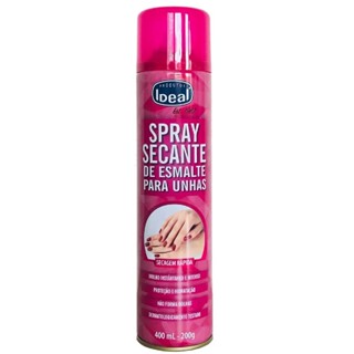 Spray Secante de Unhas Ideal Secagem Rápida 400ml em Oferta na Shopee