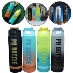 Garrafa Squeeze Fitness Motivacional com Bico 600ml