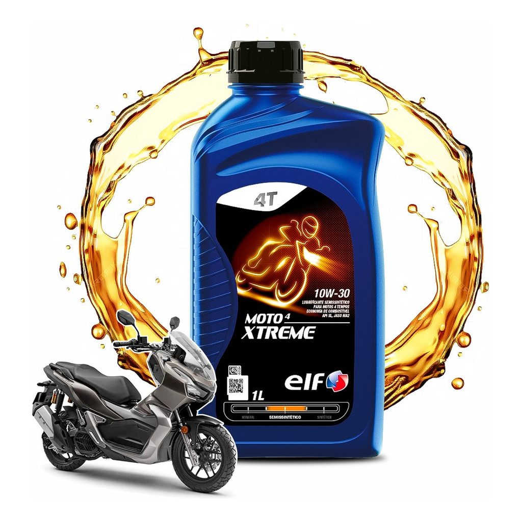 Óleo Para Honda Biz 110 e 125 Elf Semissintético Xtreme 10w-30