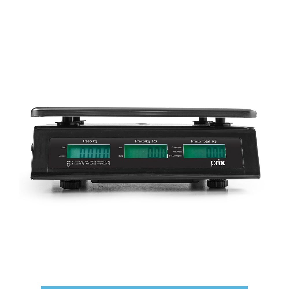 Kit Balança Digital Toledo Prix 3 Fit Cabo Conversor TTL RS-232C (3895)