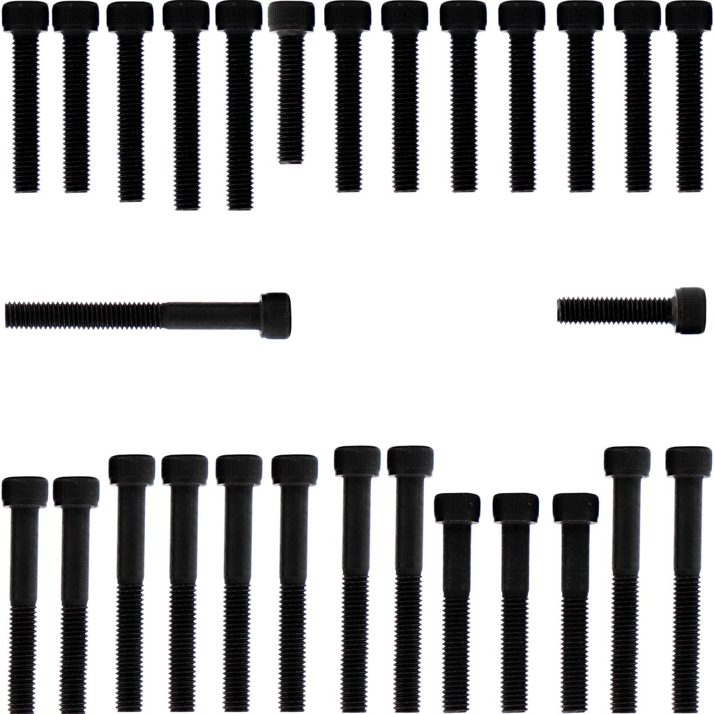 Kit parafusos aço liga tampa motor lateral esquerda+direita NX4 NX400 Falcon 1999 a 2015 Honda
