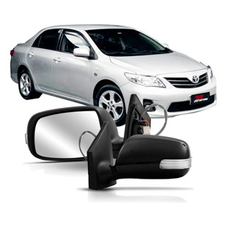 Retrovisor Corolla 2009 10 À 2013 Elétrico Retrátil C/ Pisca em Oferta na Shopee