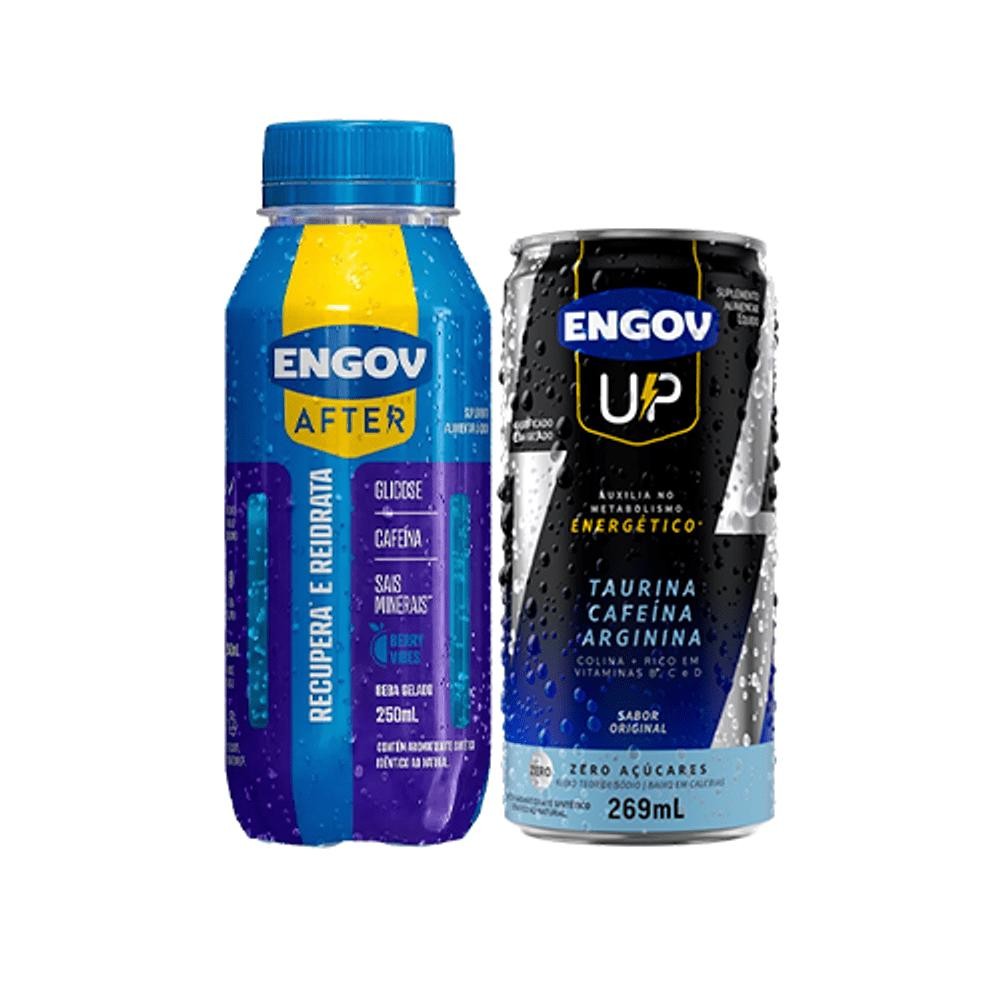 Kit Engov After Berry Vibes 250ml + Engov Up Lata 269ml