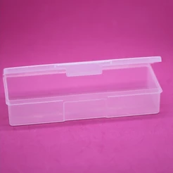 Estojo Organizador De Plástico Multifuncional Para Armazenamento De Unhas
