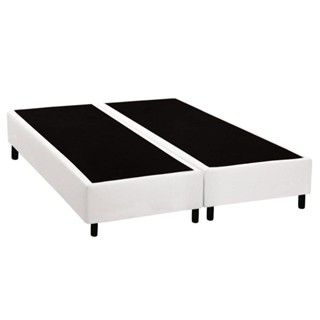 Cama Box Base Queen Universal Courano White (158x198x20) - Costa Rica em Oferta na Shopee