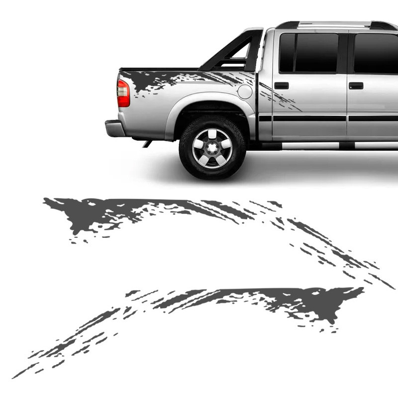 Kit Faixa S10 /11 Adesivo Lateral Decorativo Personalizado em Oferta na Shopee