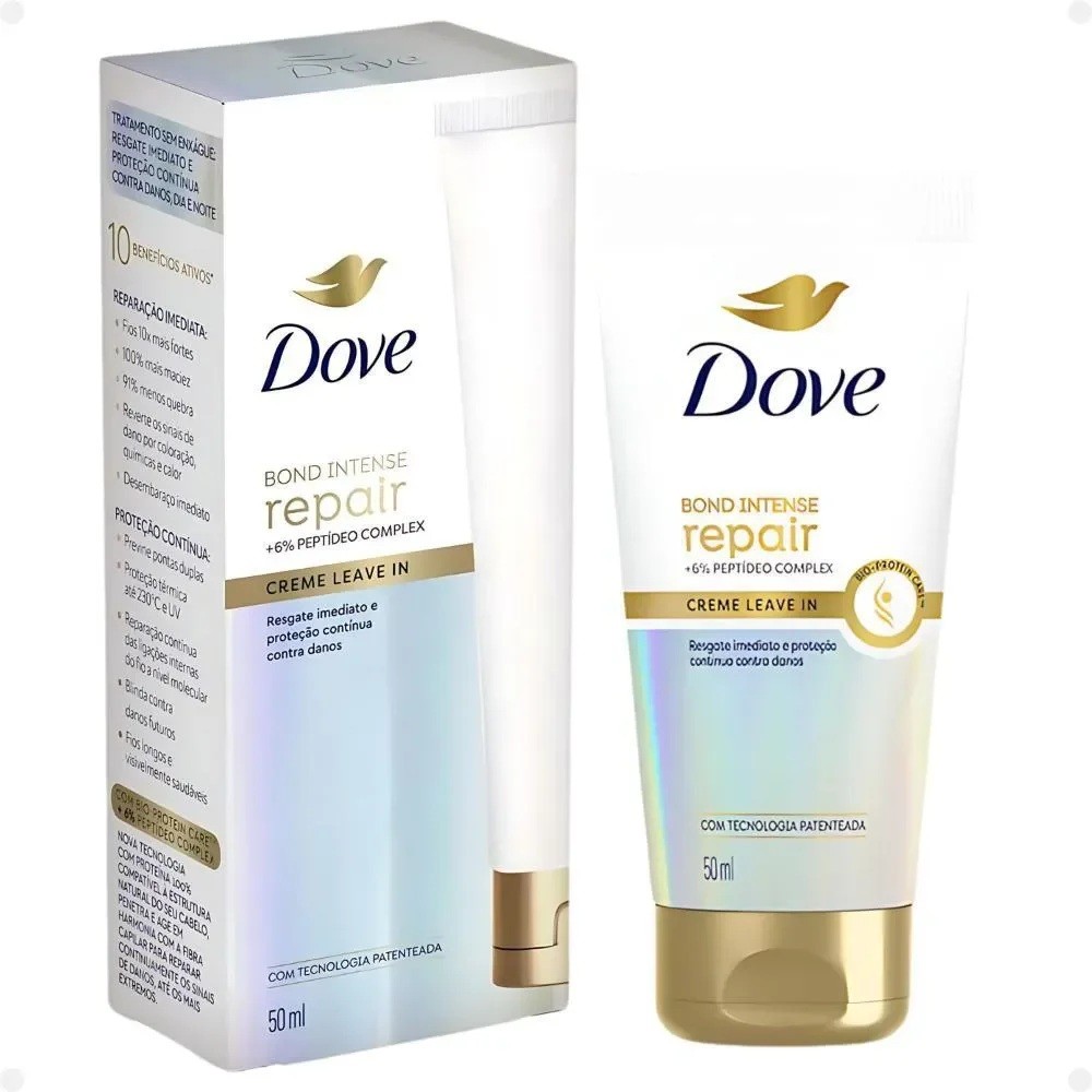 Creme Leave In Dove Bond Intense Repair 50ml