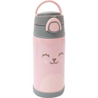 Garrafa Térmica Parede Dupla 400ml Rosa 12110 - Buba em Oferta na Shopee