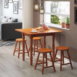 Mesa de Jantar Dobrável 79,8cm Multimóveis CR50112