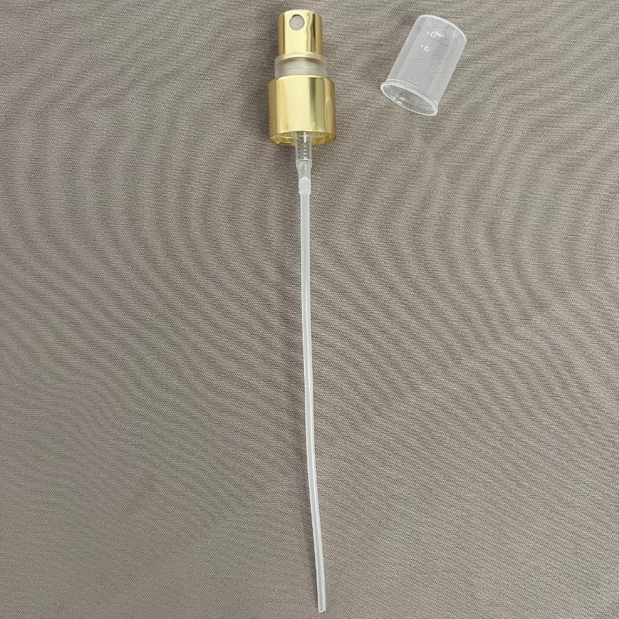Válvula Spray Mini - Dourado com Tampa Transparente - T18 - 1 unidade - Rizzo