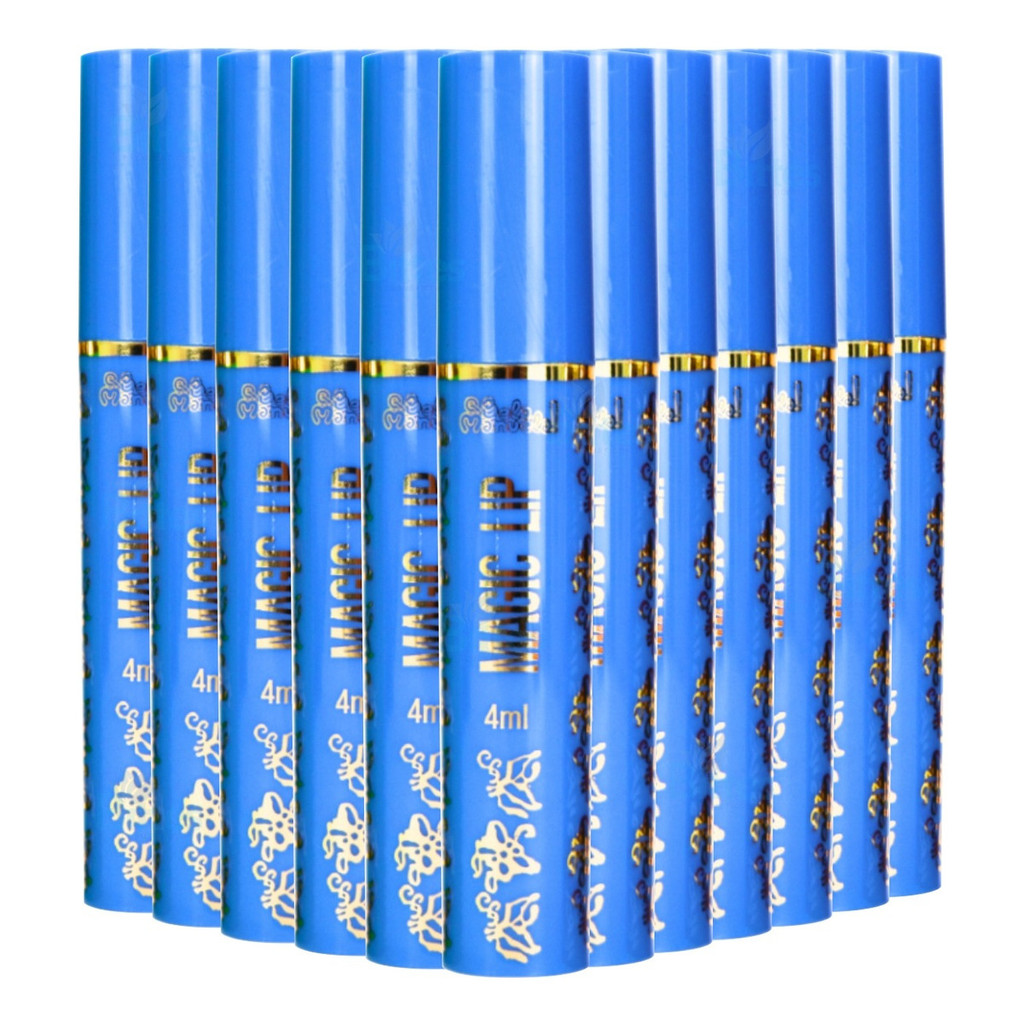 12 Gloss Magic Lip Vovó Azul Q Bela Manuela Hidrata Atacado