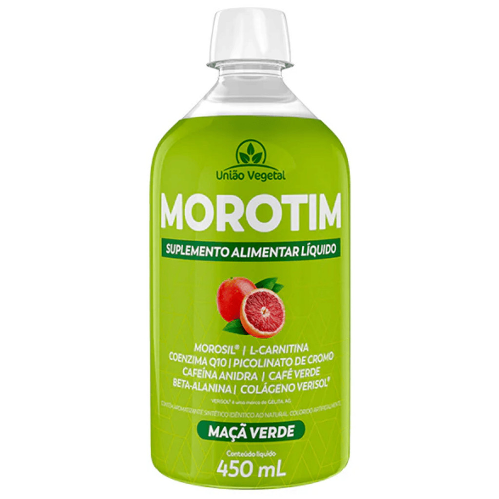 Morotim Frasco 450ml Maçã Verde União Vegetal em Oferta na Shopee