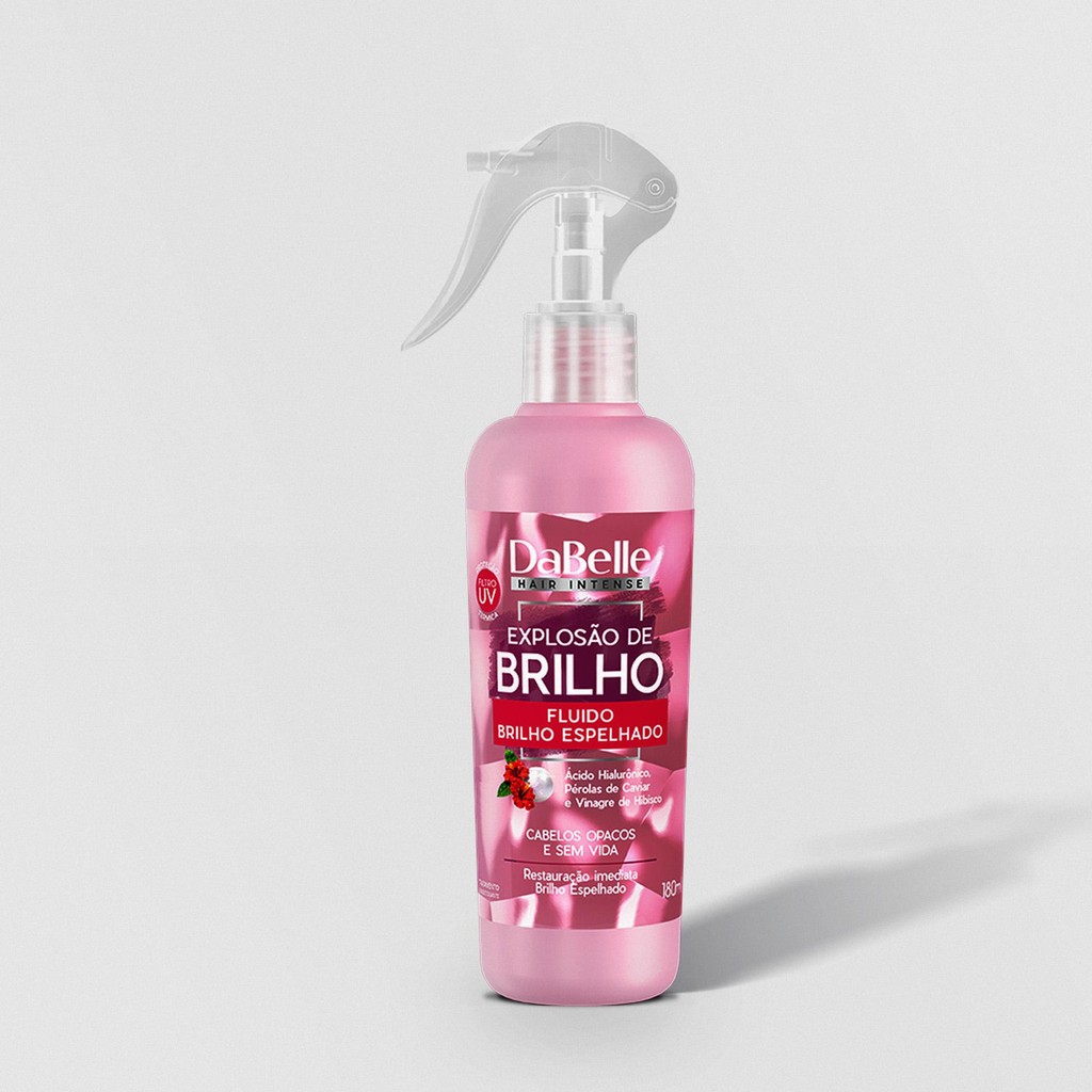 Dabelle Fluido Brilho Espelhado 180ml - Explosão de Brilho