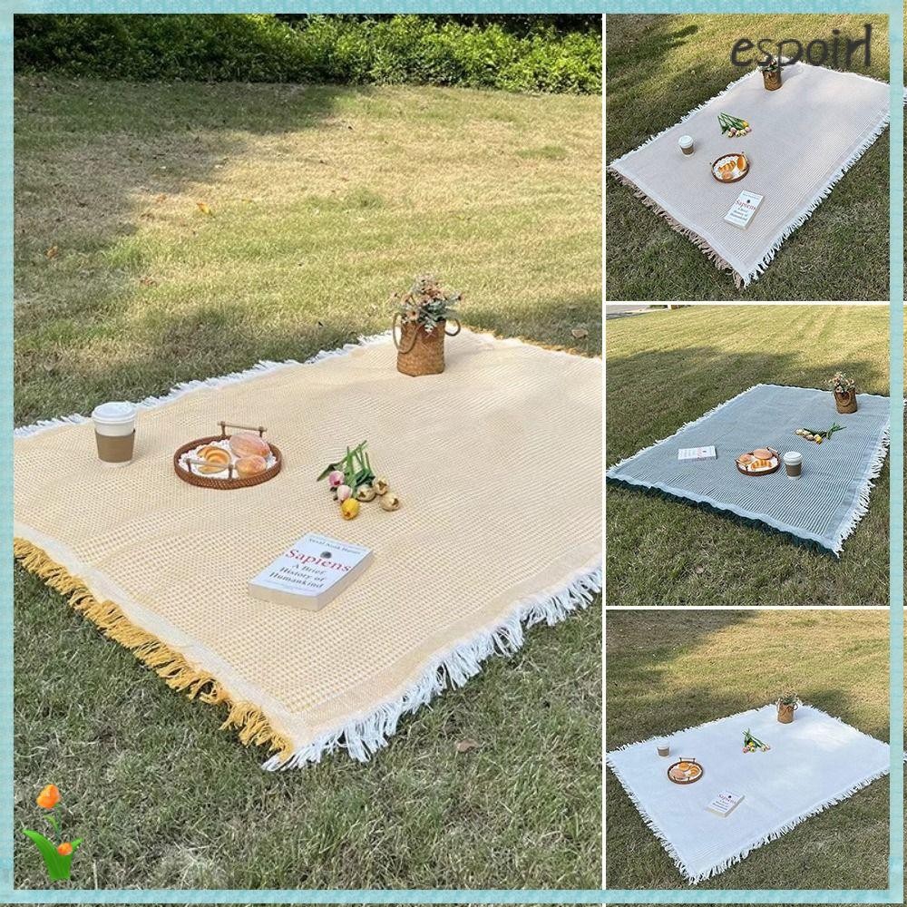 Tapete De Piquenique ESPOIR , Cobertor Externo À Prova De Umidade De 90-150 Cm , Toalha De Mesa Macio Portátil Ao Ar Liv em Oferta na Shopee