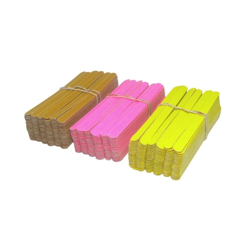 Kit com 144 Lixas de Unha 17cm