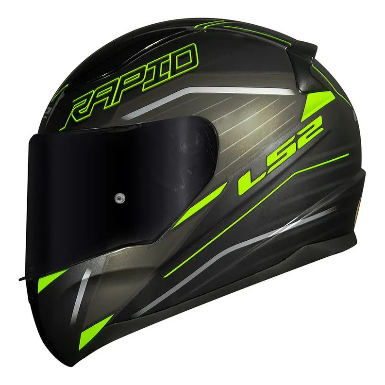 Capacete ls2 ff353 rapid stark strike stratus lançamento rok