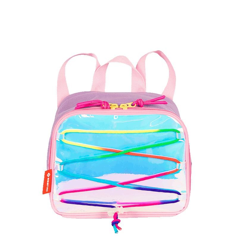 Lancheira Pequena Sestini Colors Girls - Colorido em Oferta na Shopee