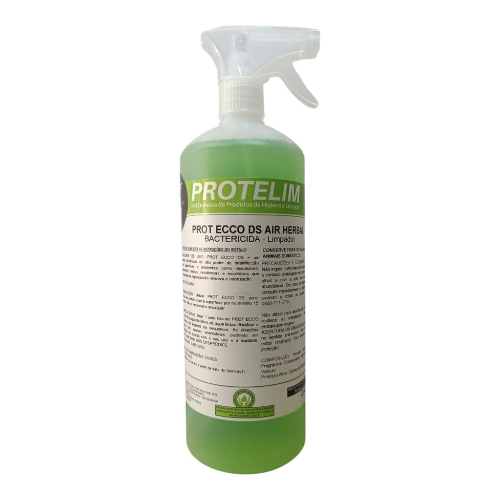 Prot Ecco Ds Air Herbal Desinfetante Bactericida 1L Protelim