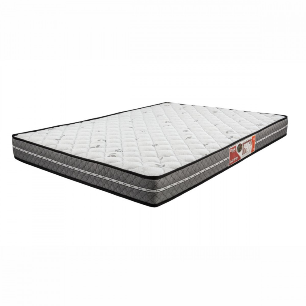 Colchão Casal De Espuma D33 Max Firm 138cm x 188cm x 17cm Cinza Prorelax