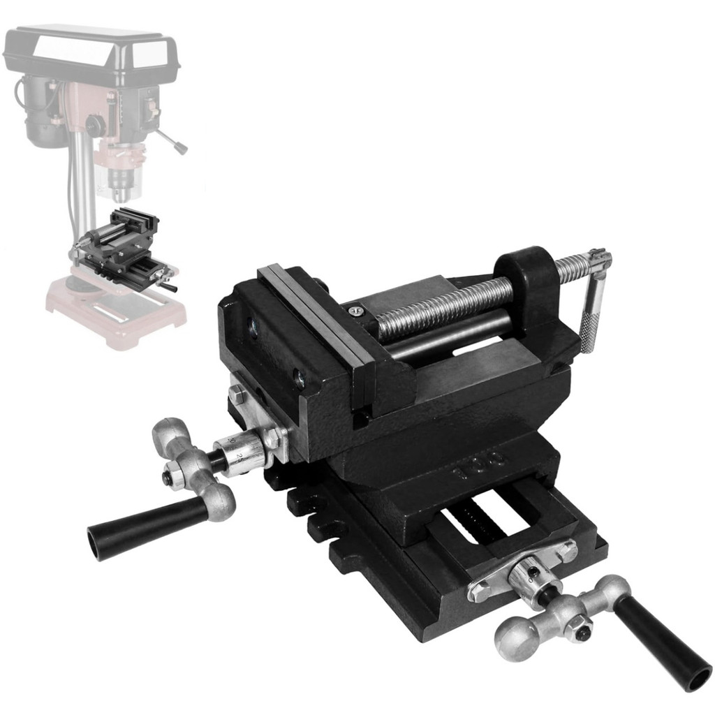 Morsa Coordenada Noll Bancada P/ Furadeira 4 Pol 100mm