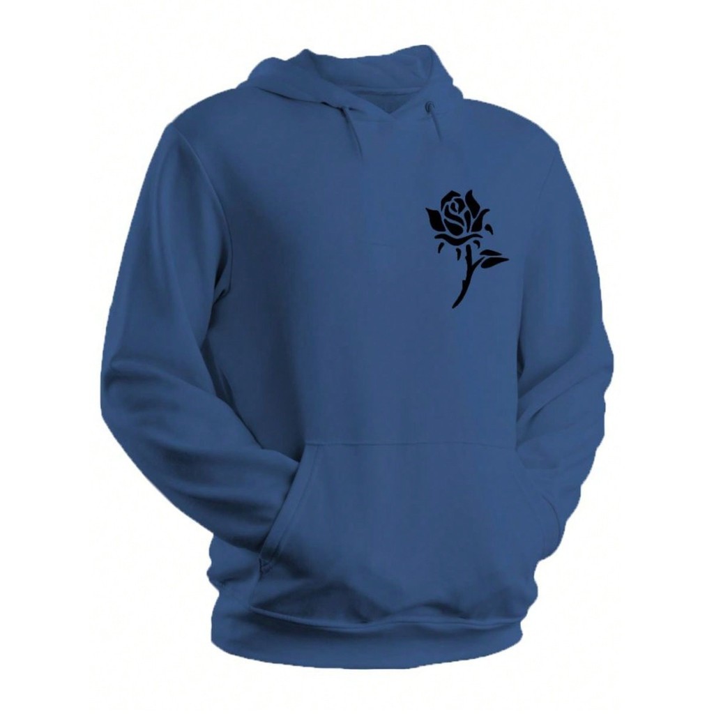 Moletom Canguru Unissex Feminino e Masculino Casaco Com Capuz Flanelado Blusa de Frio Algodão Estampado