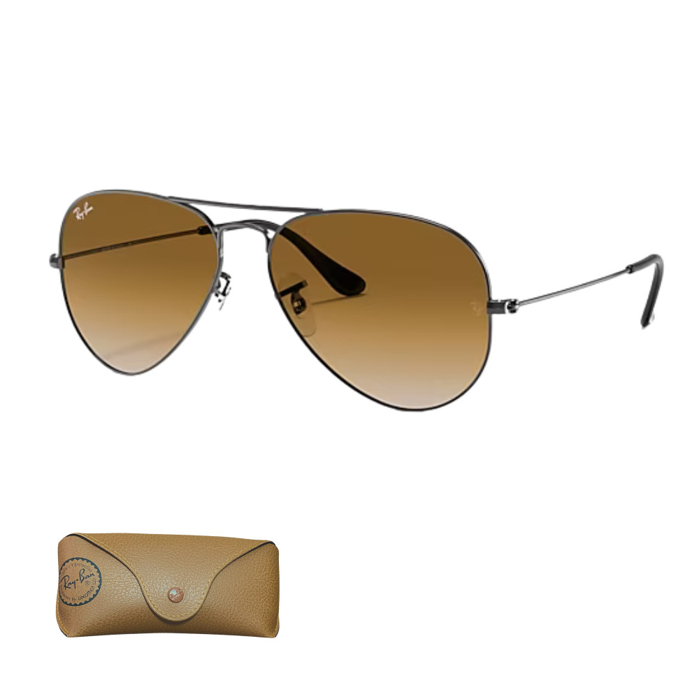 Óculos De Sol Ray Ban Aviator Gradient RB3025 Tamanho 62
