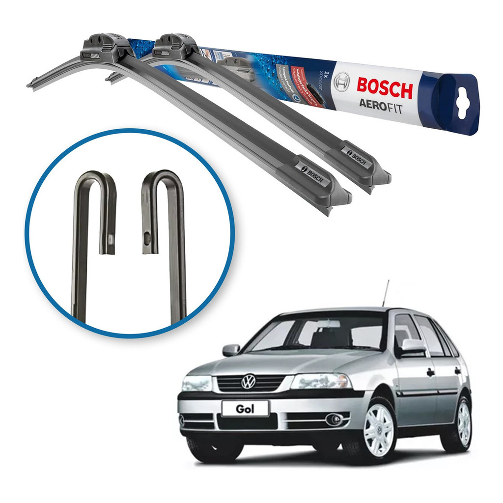 Palheta Limpador Parabrisa Original Bosch Volkswagen Gol 1999 A 2006 em Oferta na Shopee